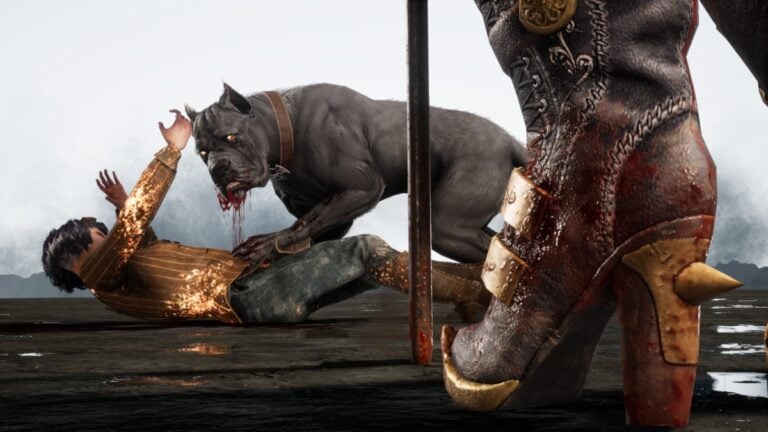 The Houndmaster Is All Bark: The Problem of AI in Dead by Daylight The Houndmaster's dog Snug attacks Nea in Dead by Daylight