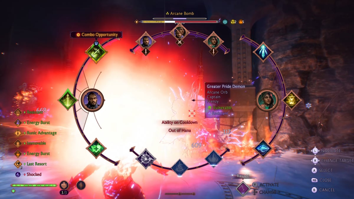 Desperation demon boss fight.