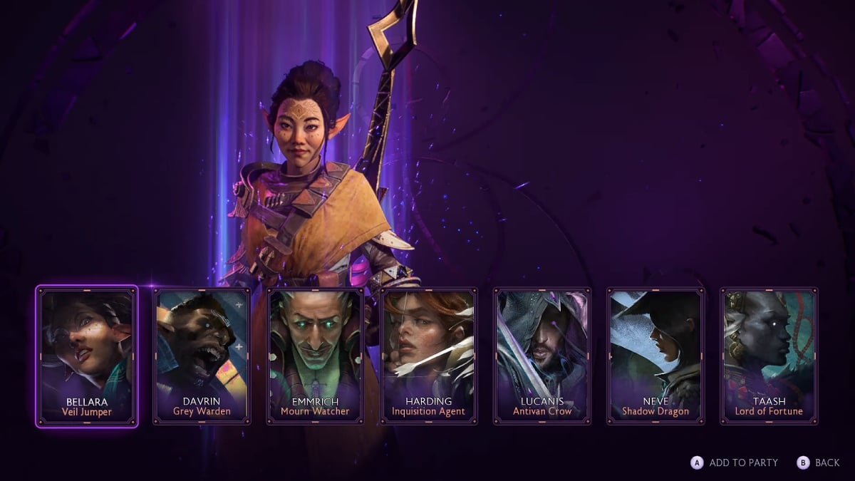 Matching the right companion together is a useful trick in Dragon Age: The Veilguard