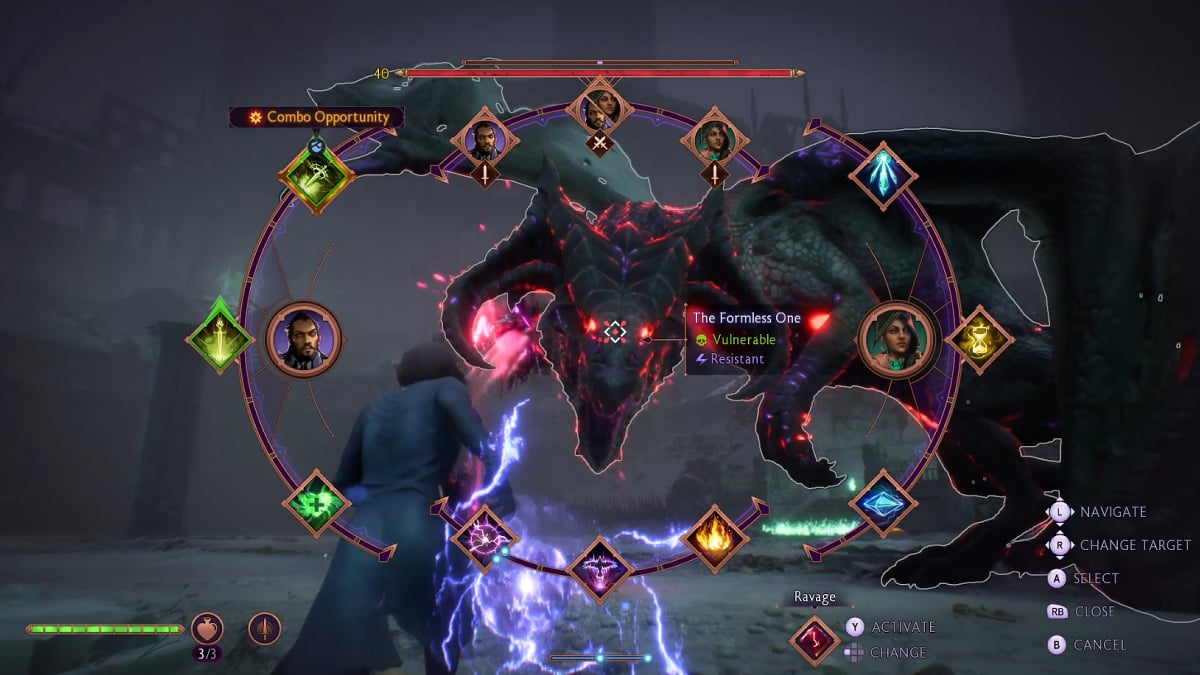 Formless One boss fight in Dragon Age: The Veilguard