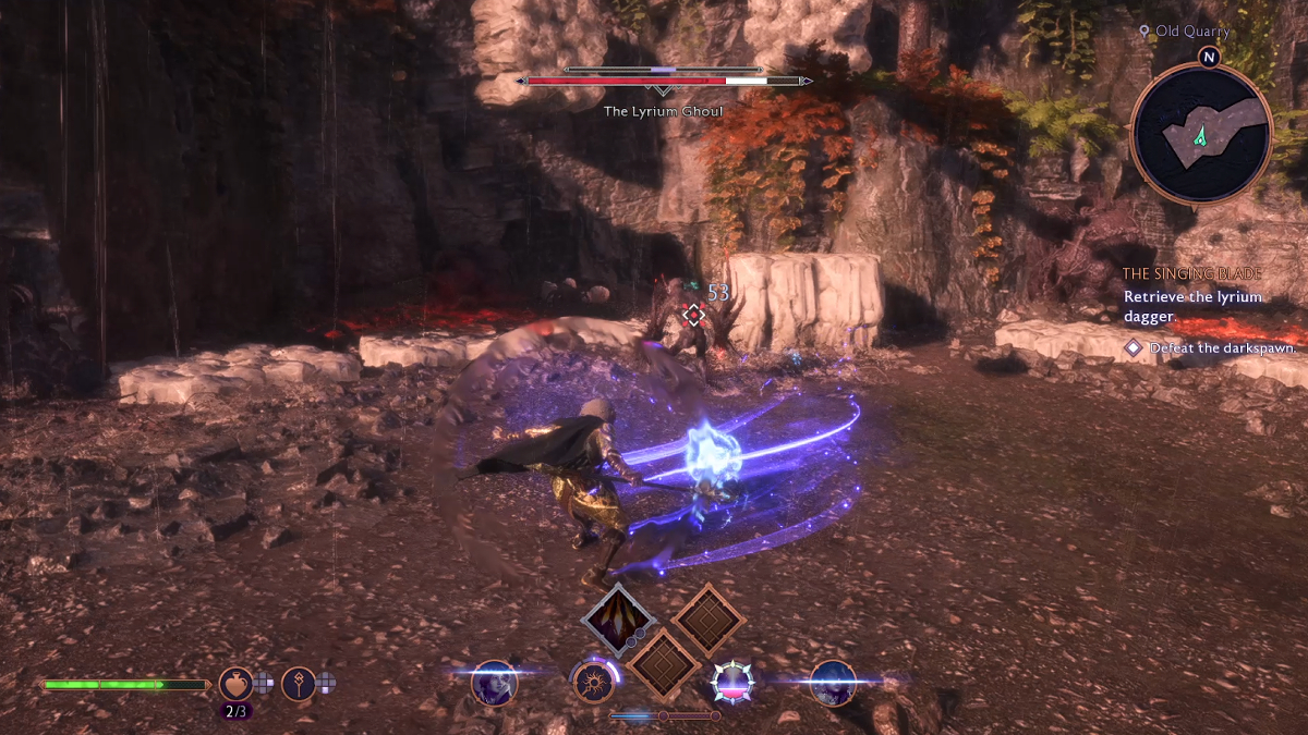 How To Beat Lyrium Ghoul in The Singing Blade Quest