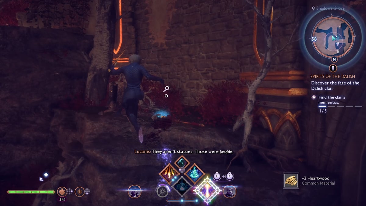 Second corpse in Dragon Age: The Veilguard Spirits of the Dalish quest.