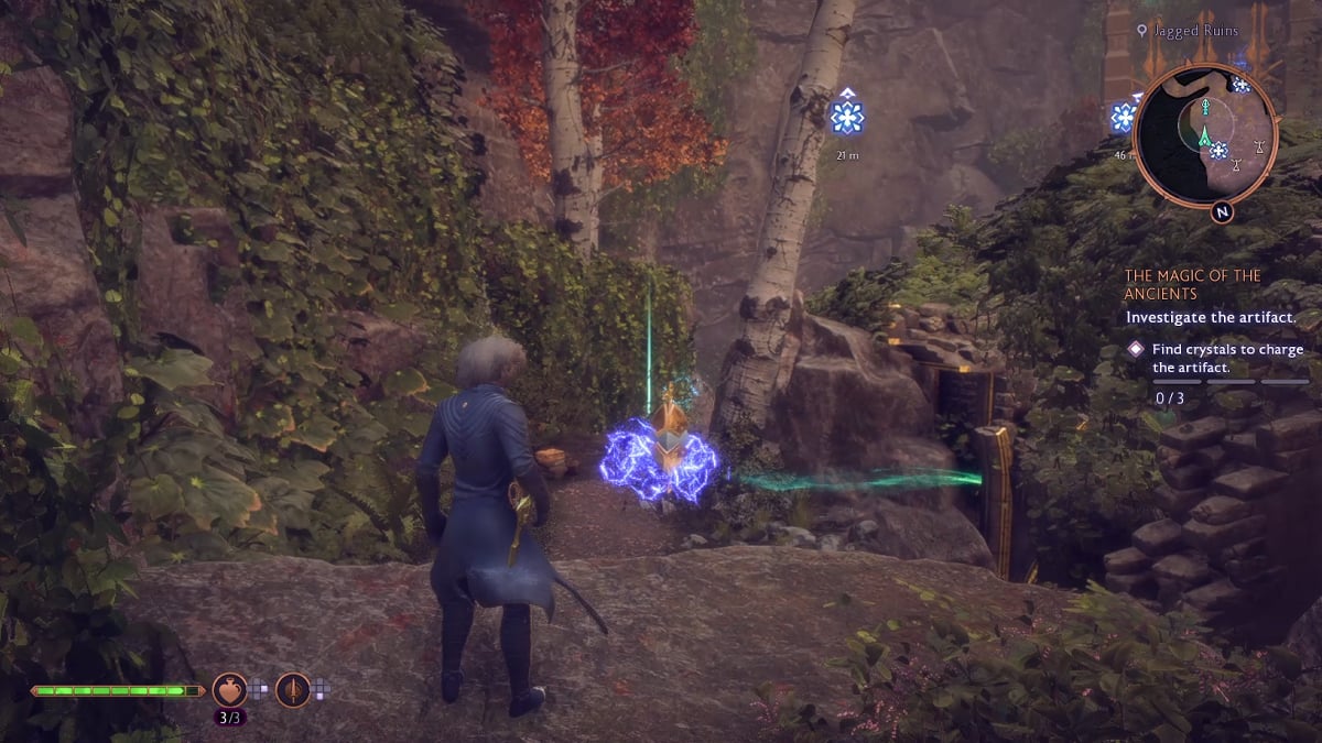 First crystal in The Magic of the Ancients quest.