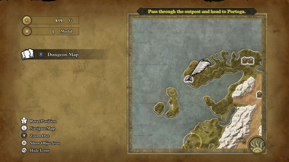 The Dreamstone is located at the bottom of a mine in Dragon Quest III HD-2D Remake