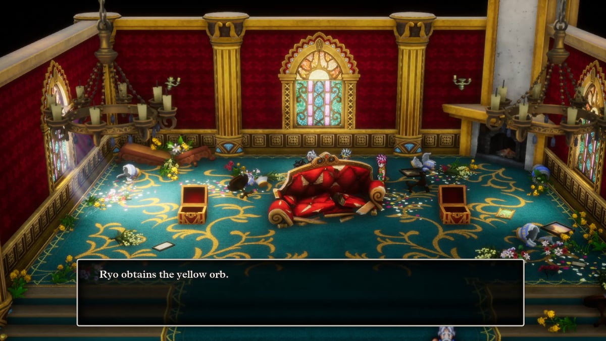 Yellow orb location.