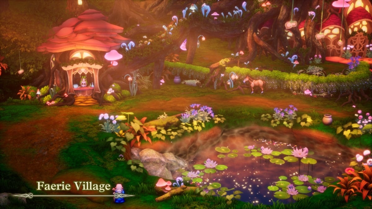 Dragon Quest III Faerie Village
