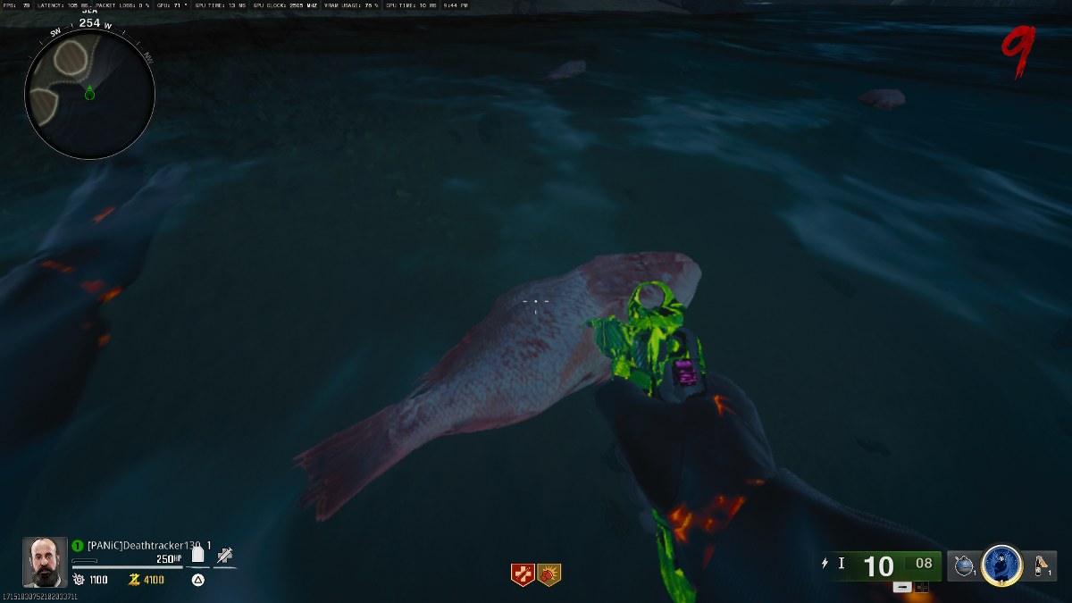 Redfish in Black Ops 6 Zombies Terminus Island