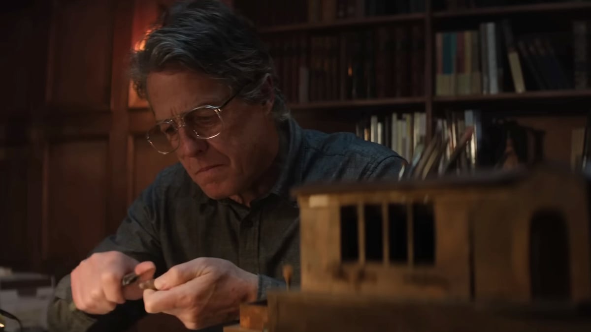 An image of Hugh Grant in Heretic. 