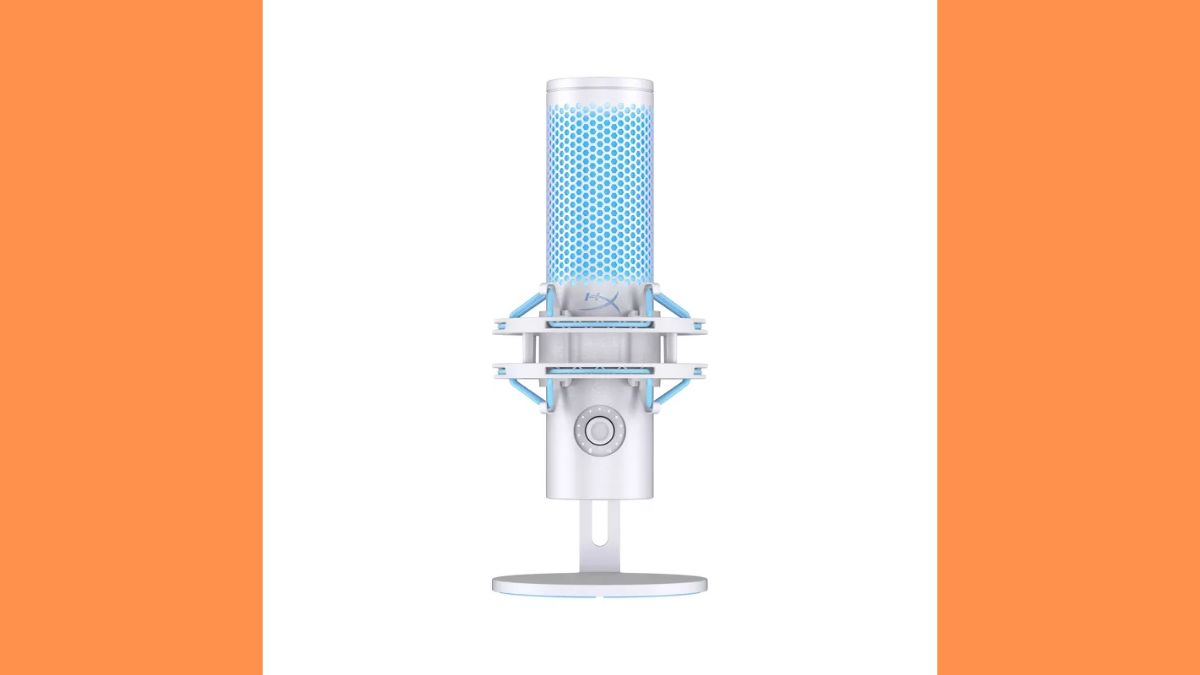 HyperX Quadcast 2 USB Condenser Gaming Mic in White