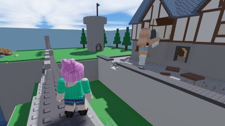 How to Fix Shift Lock on Roblox The player watches a giant eat a building in Eat the World Roblox