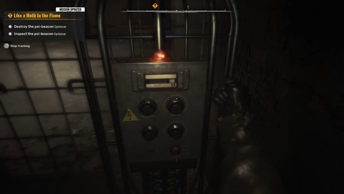 Psi-Beacon in Stalker 2 Like a Moth To a Flame Quest.