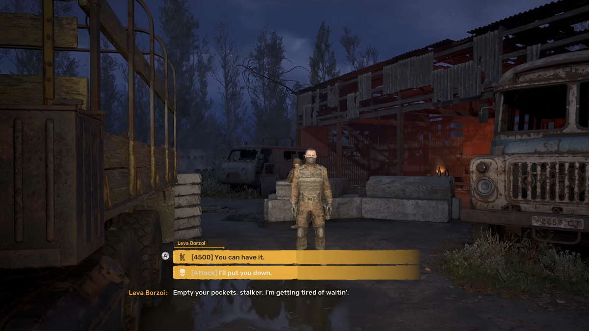 Major choice in STALKER 2 Deceive the Deceiver Quest