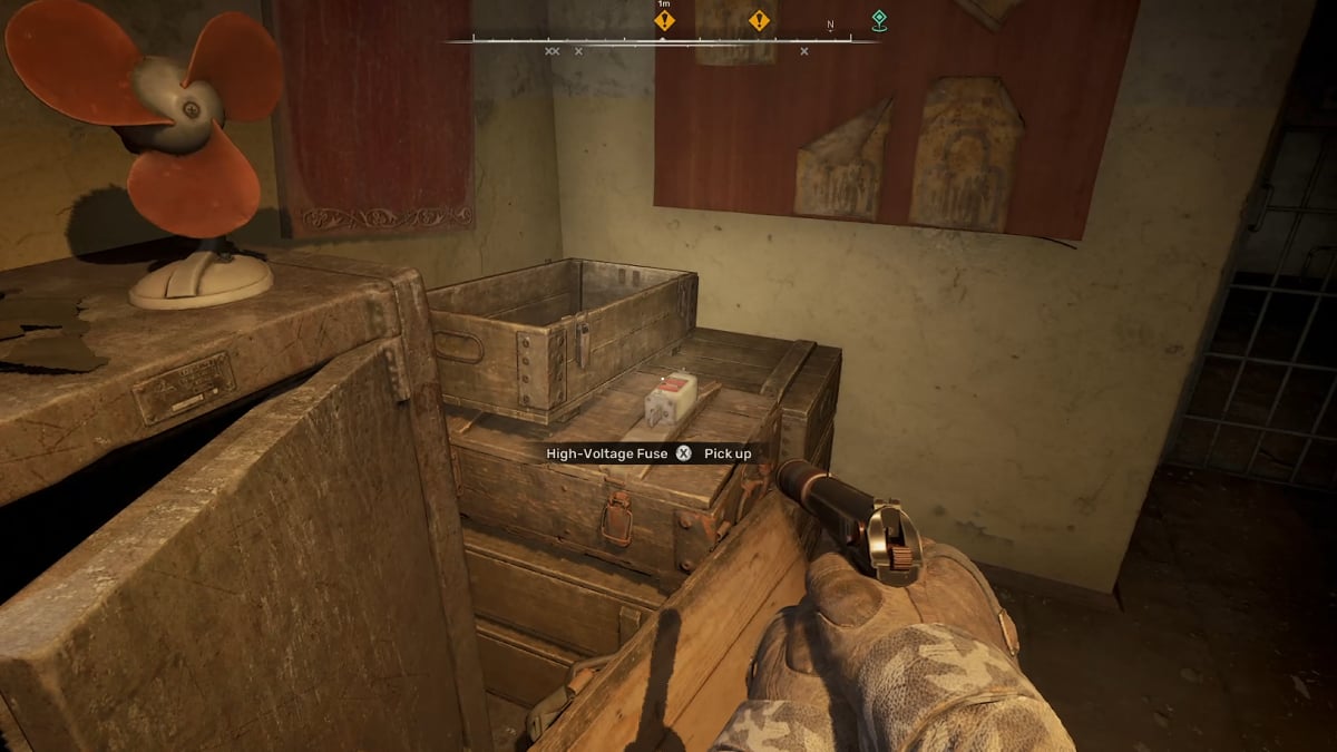 Fuse location in Stalker 2: Just Like the Good Old Days quest.