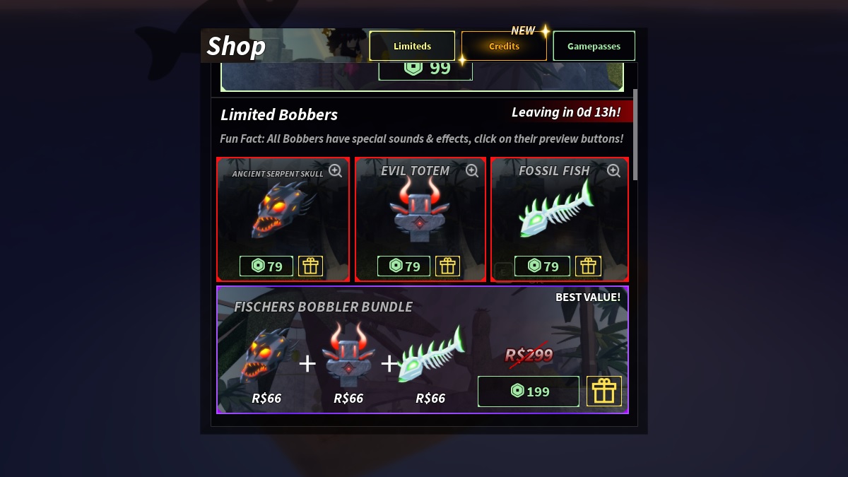 microtransactions in roblox fisch