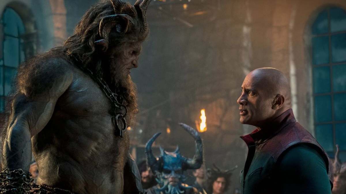 Dwayne Johnson in Red Ones