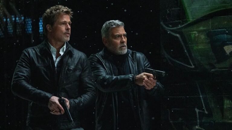 Director Axes Apple’s George Clooney and Brad Pitt Sequel: ”I No Longer Trusted Them as a Creative Partner’ George Clooney and Brad Pitt in Wolfs