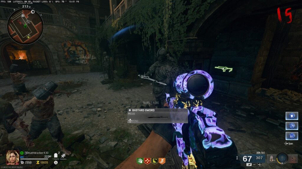 How to get the Bastard Sword in BO6 Zombies