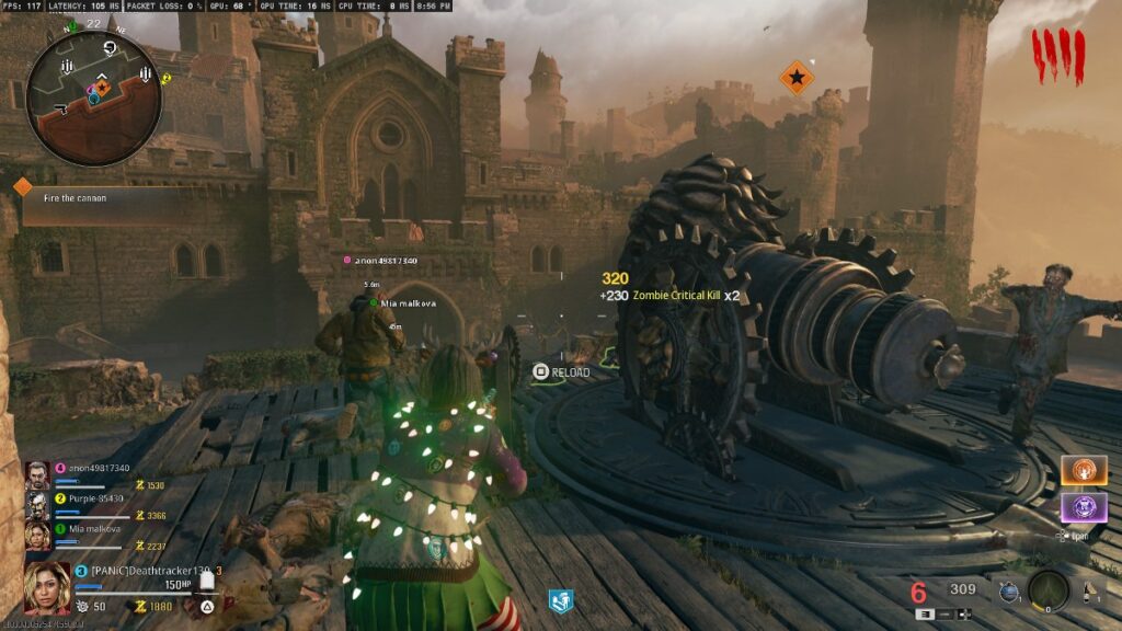 Citadelle des Morts Canon