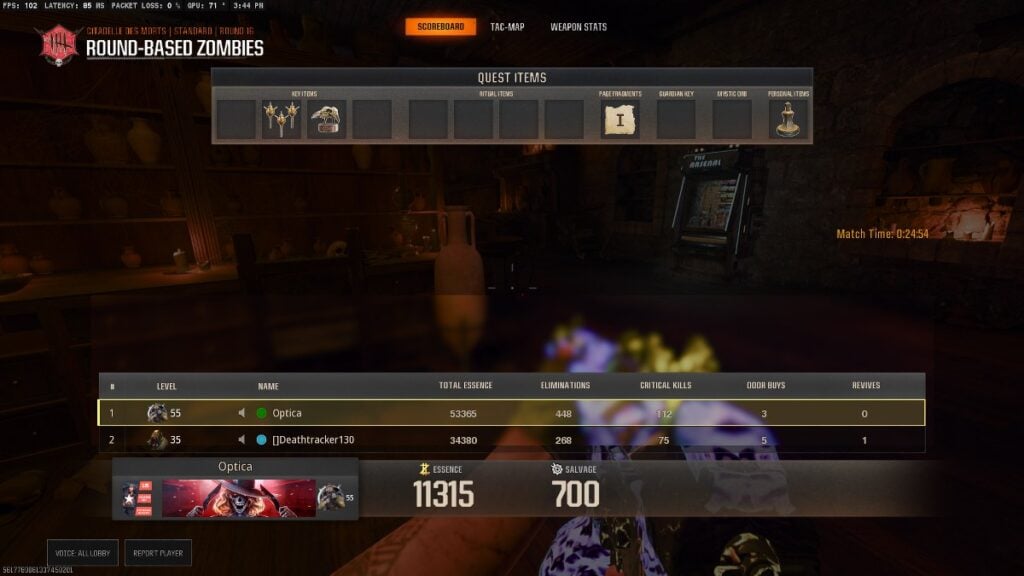 Antiquity item Citadelle des Morts