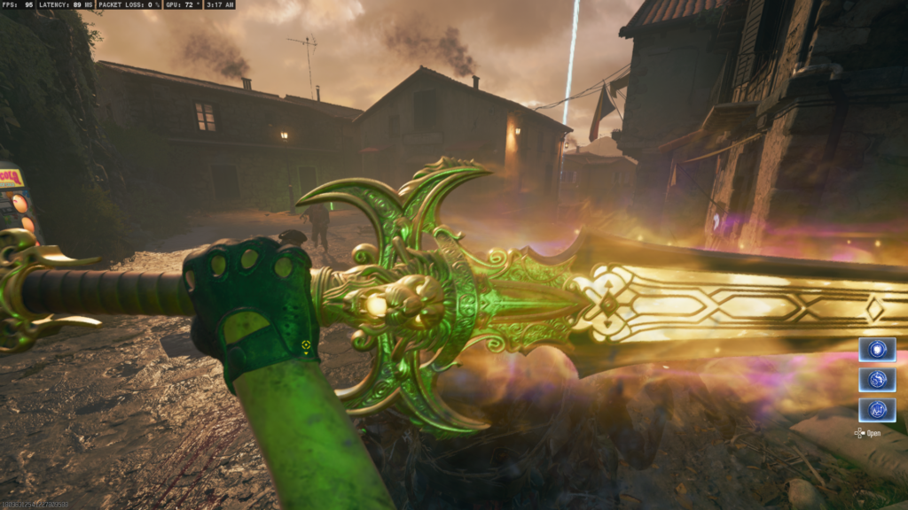 Citadelle des Morts Light Sword