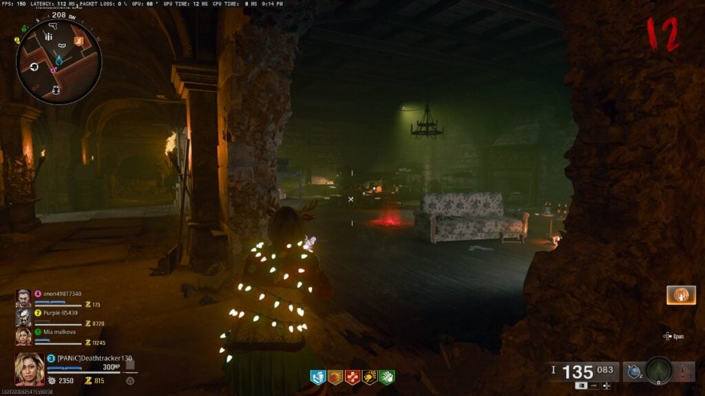 Citadelle des Morts Sitting Room