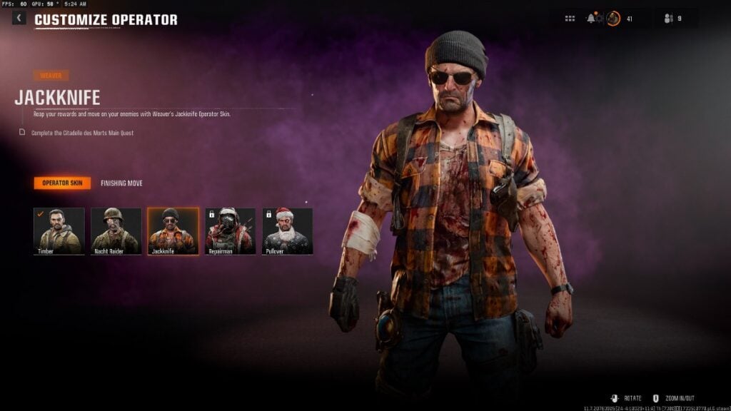 Citadelle des Morts main easter egg reward