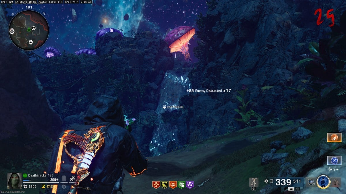 The Tomb Dark Aether Nexus waterfall 2