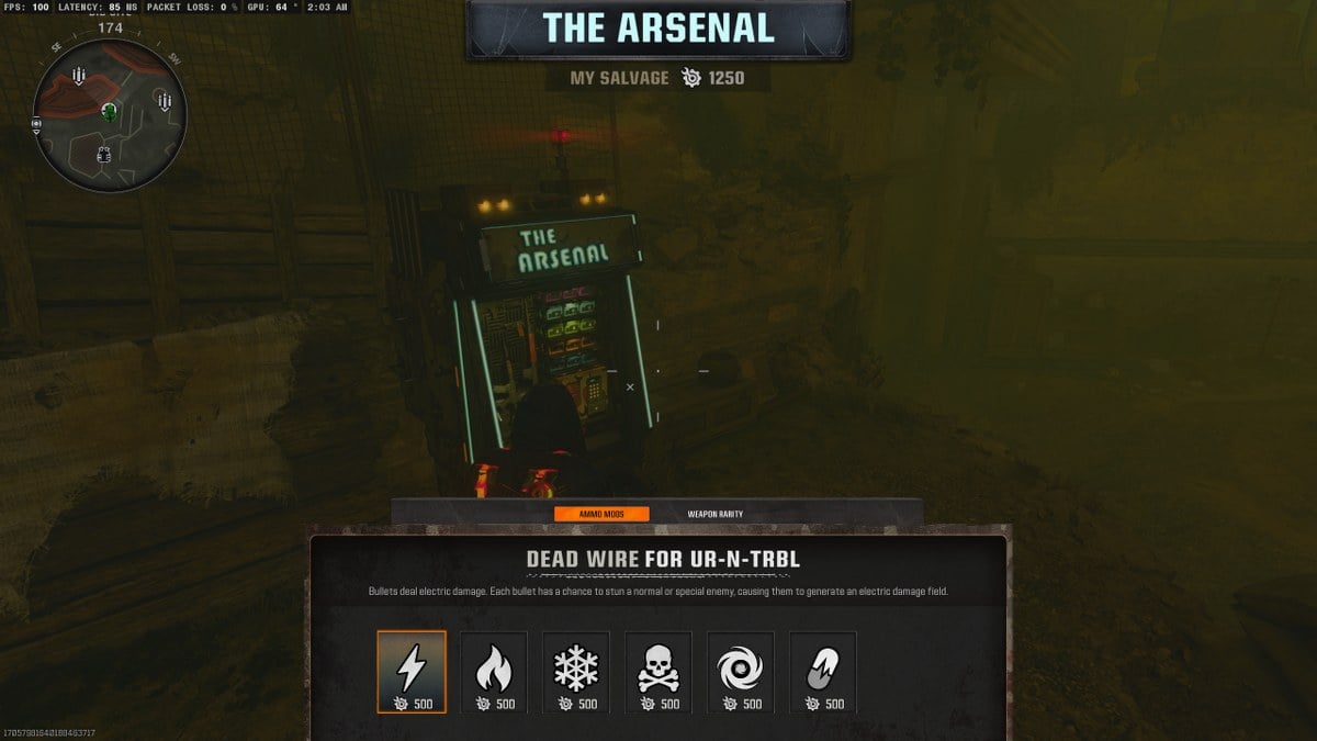 BO6 Zombies Dead Wire ammo mod