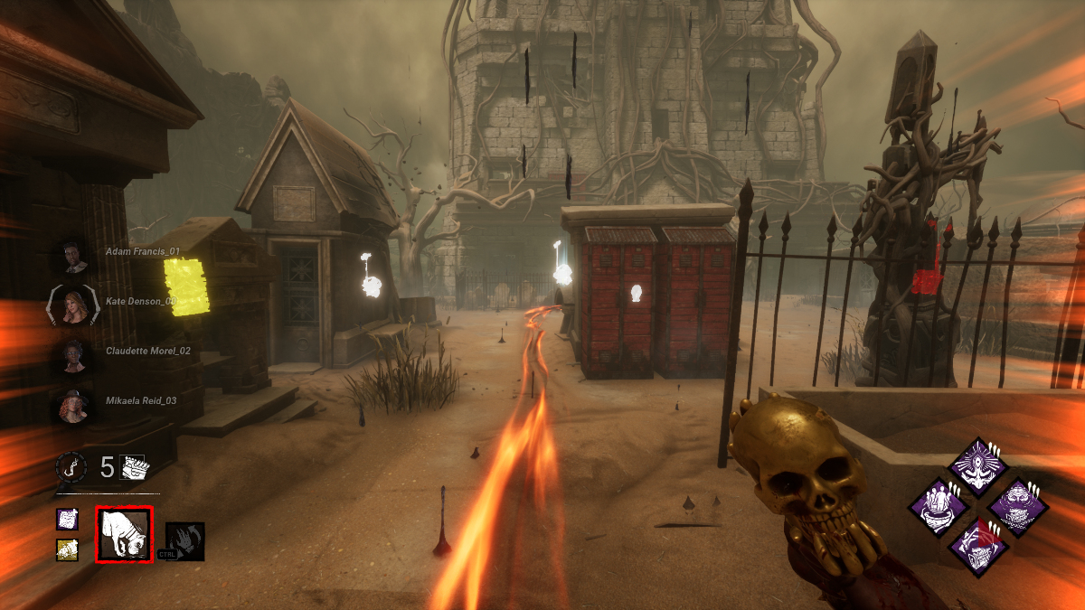 A search path leads the Houndmaster to a distant generator