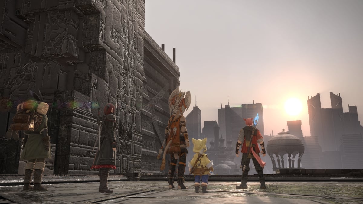 The ending of Dawntrail's story