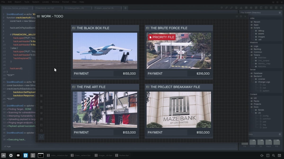 Garment Factory Missions