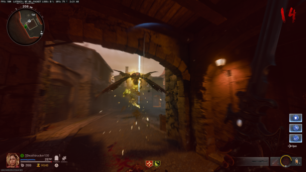 Glowing Parasite BO6 Zombies