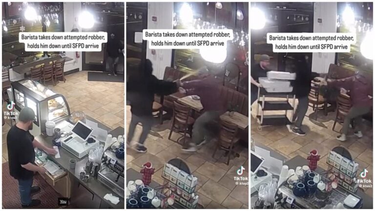 ‘Hero’ Barista Thwarts Would-Be Thief in San Francisco Cafe Robbery Attempt: ‘Man Rolled Out a Bakers Dozen’ Hero Barista Thwarts Robbery Attempt in San Francisco cafe