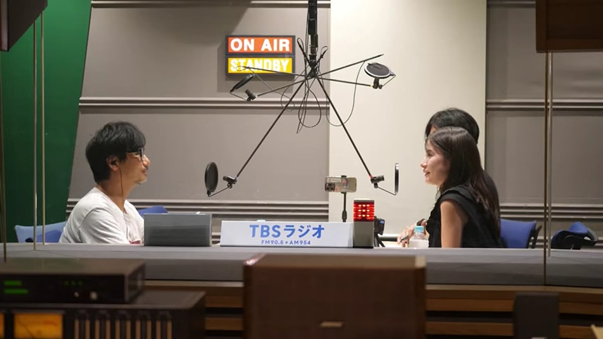 Hideo Kojima talks with TBS Radio.