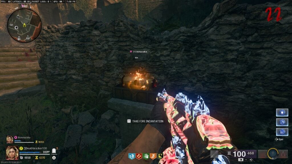 How to use incantation attacks in BO6 Zombies