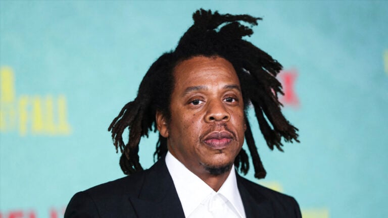 New York Chaos as 10,000 Fans Get Locked Outside Jay-Z’s Finale Before He Answers With a 44-Song Marathon and Rihanna: ‘Somebody Rushed the Door’ Jay-Z at Los Angeles Premiere Of Netflix's 'The Harder They Fall'