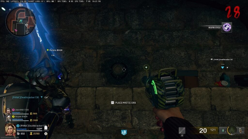 Light Mystic Orb Challenge