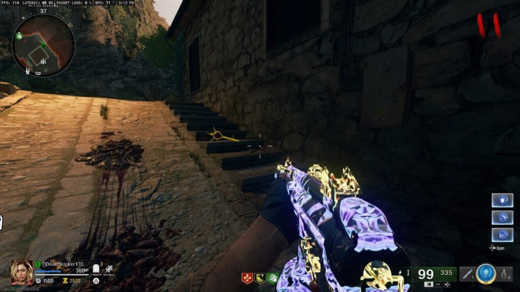 Citadelle des Morts Lightning Rod Location 2