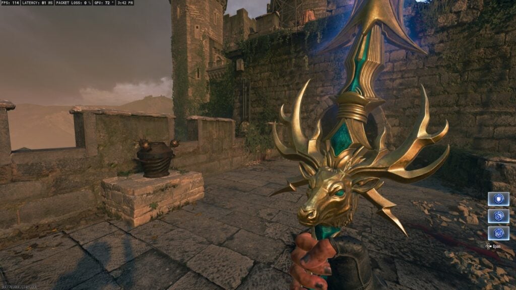 BO6 Zombies Lightning Stag Sword in Citadelle des Morts