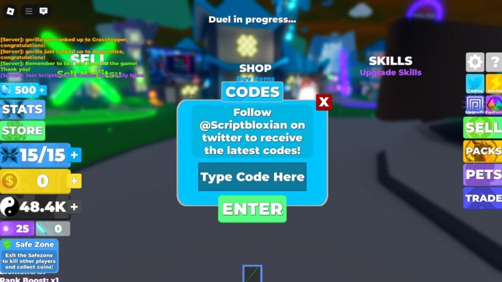 Ninja Legends Codes