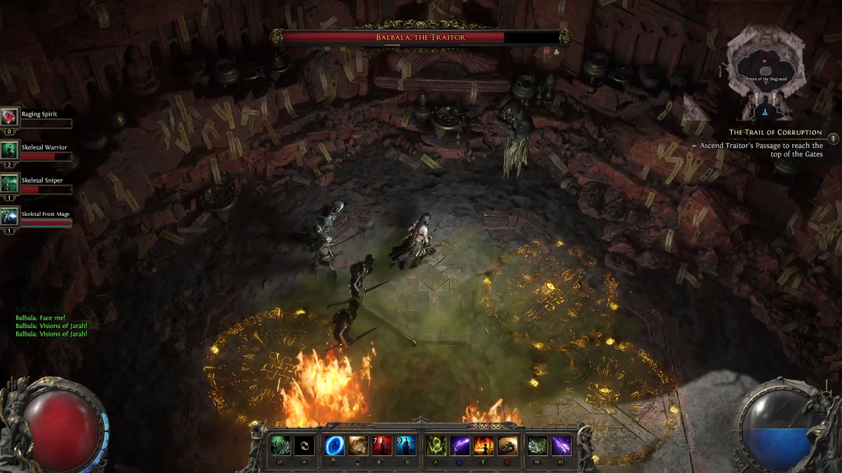 Balbala using Mist of Sulamit.