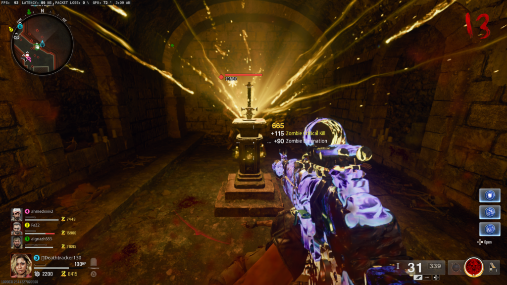 Citadelle des Morts Light Sword easter egg