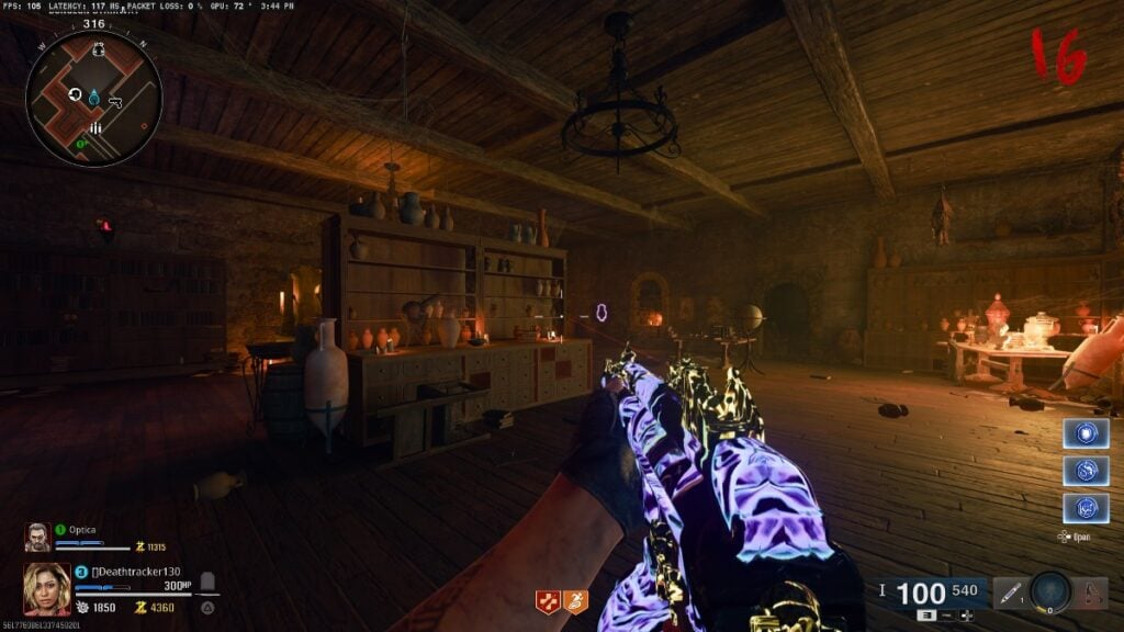 Antiquity item location in Citadelle des Morts