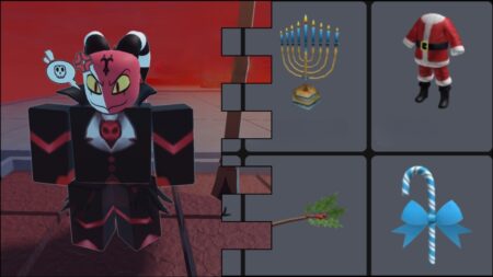 How To Make Your Inventory Public on Roblox and Show Off Your Collection A stylish demon and inventory full of holiday items in Roblox