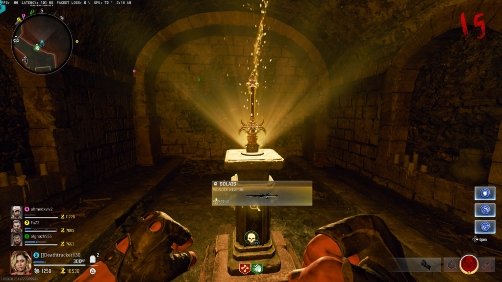 BO6 Zombies Solais Sword