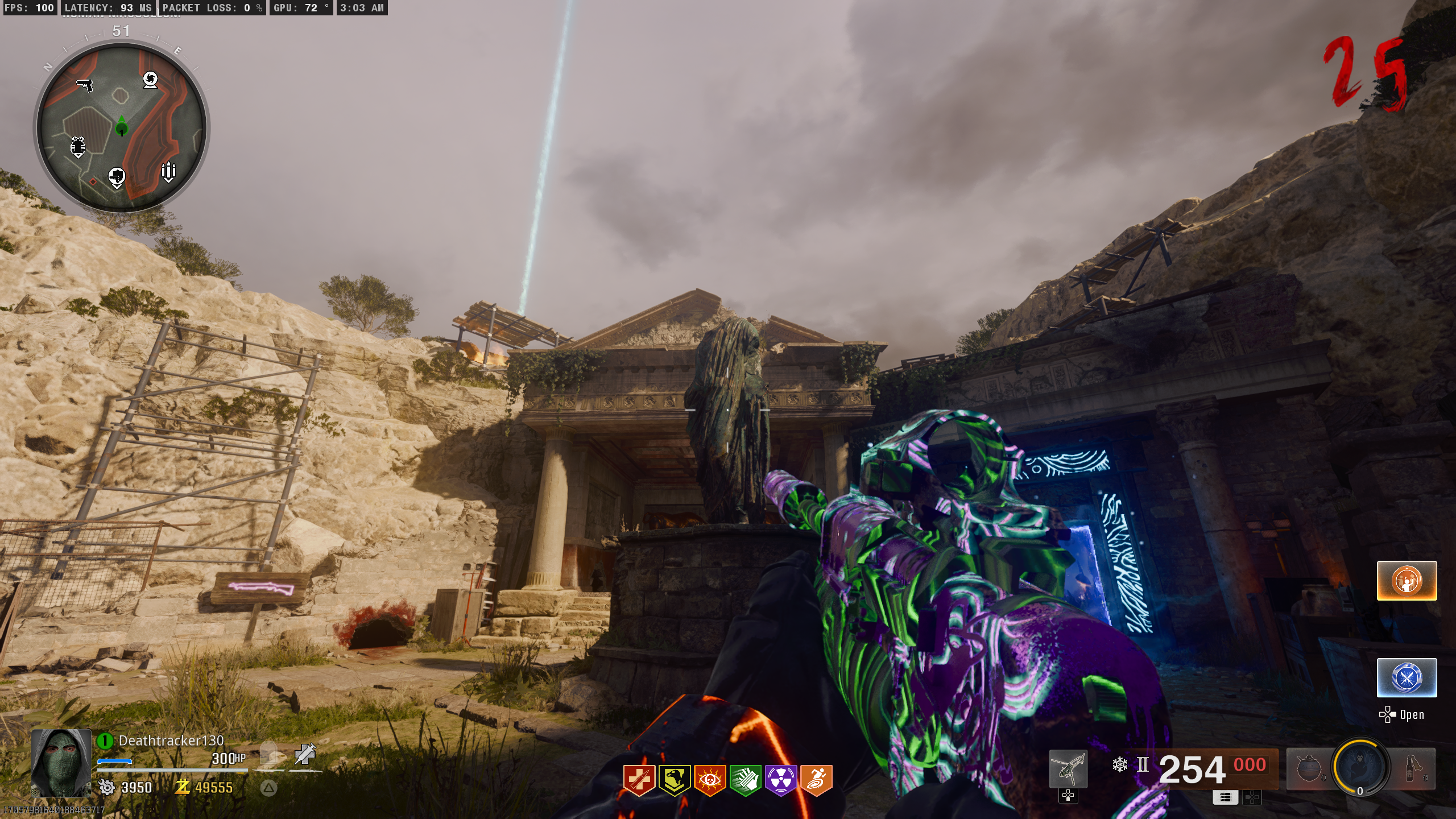 The Tomb Golden Armor Statue 1