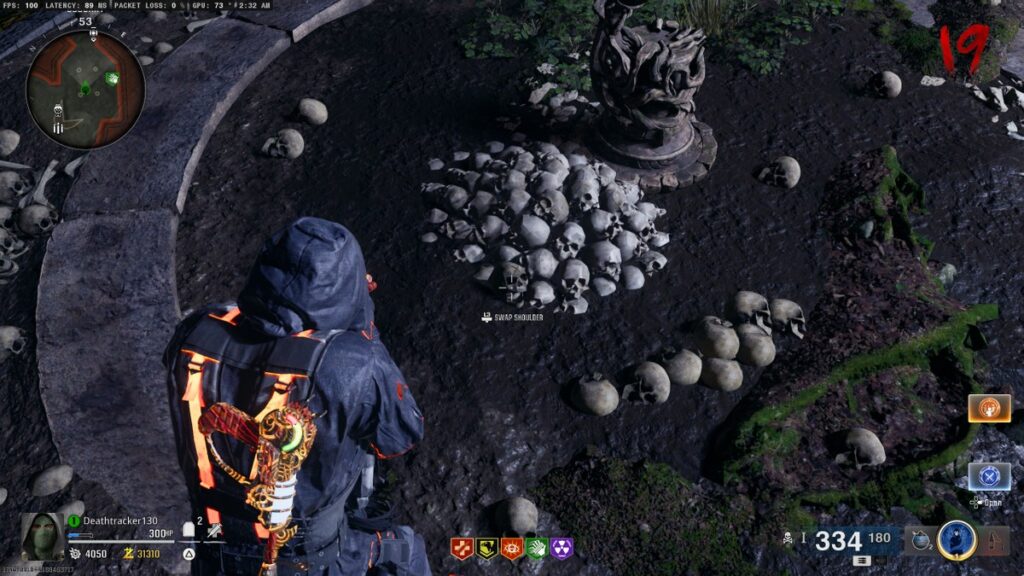 The Tomb BO6 Zombies X skeleton locations 4