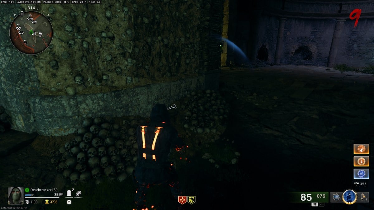 Where to find a shovel in Black Ops 6 Zombies The Tomb map