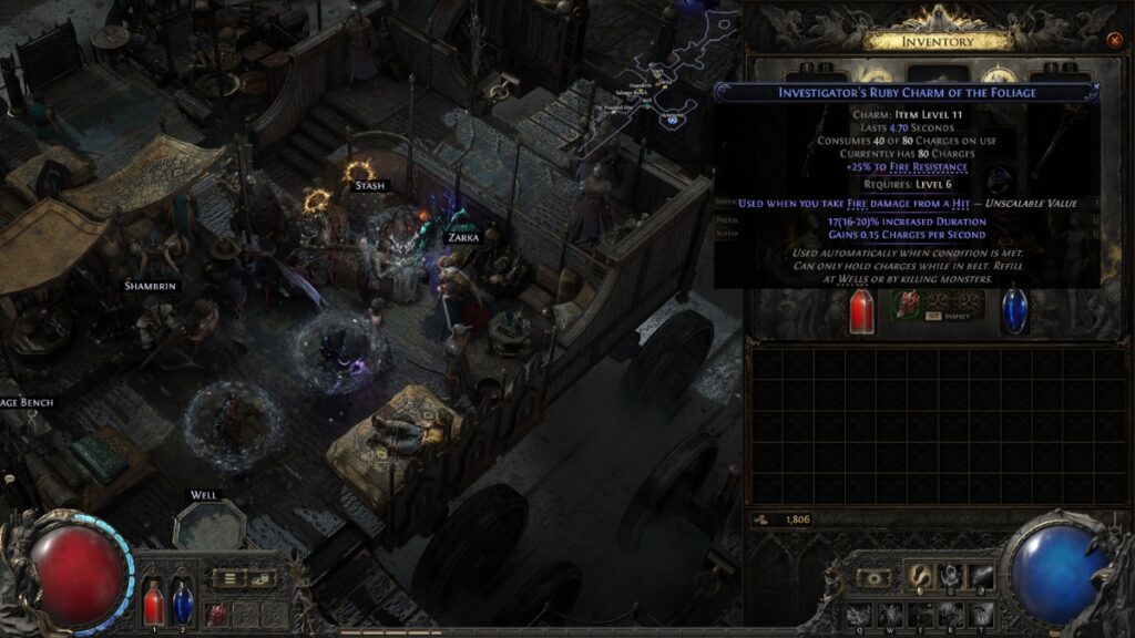 What Are PoE 2 Charms?