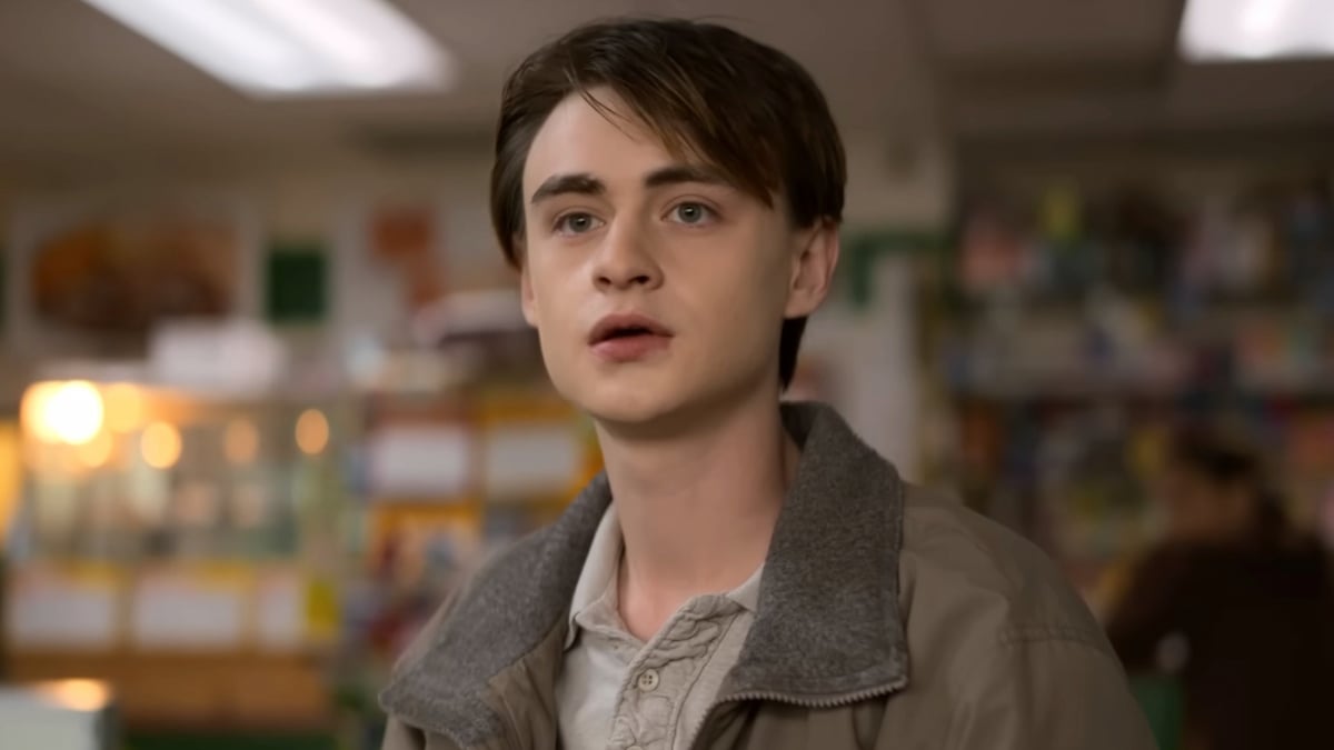 Jaeden Martell in the comedic horror film Y2K.